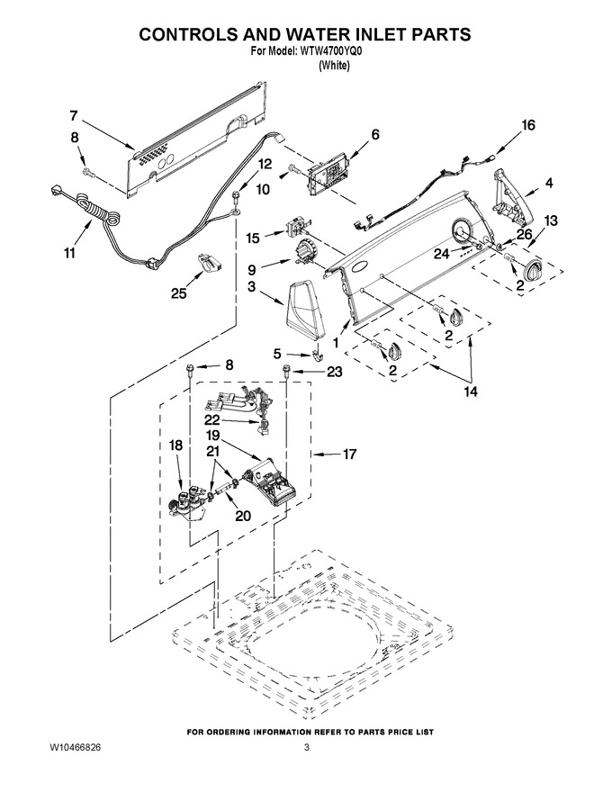 Diagram for WTW4700YQ0