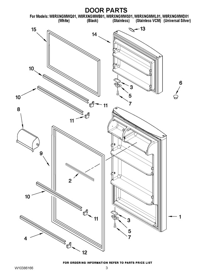 Diagram for W8RXNGMWB01