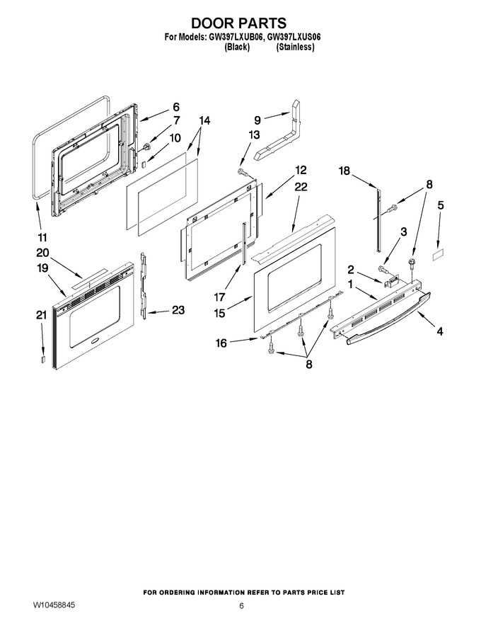 Diagram for GW397LXUB06