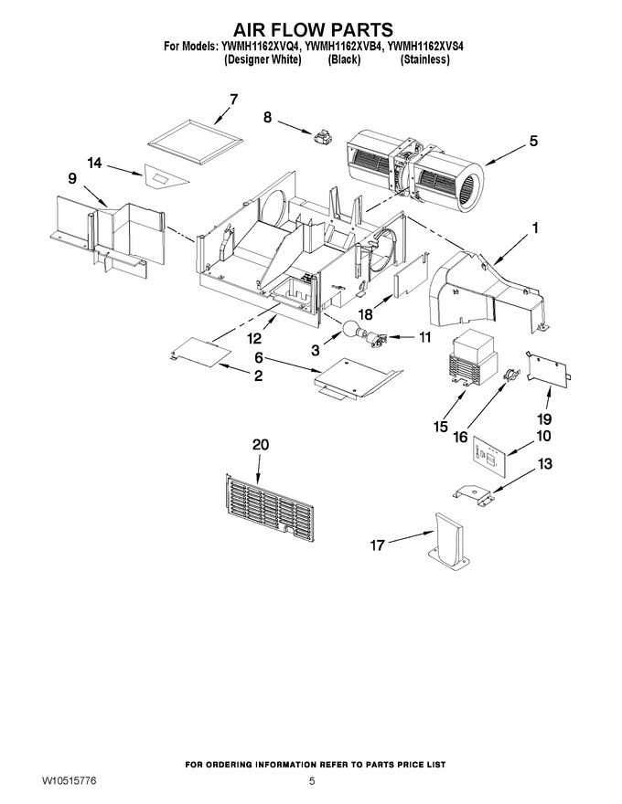 Diagram for YWMH1162XVS4