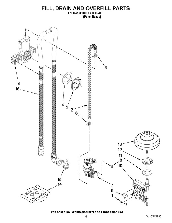 Diagram for KUDE40FXPA6