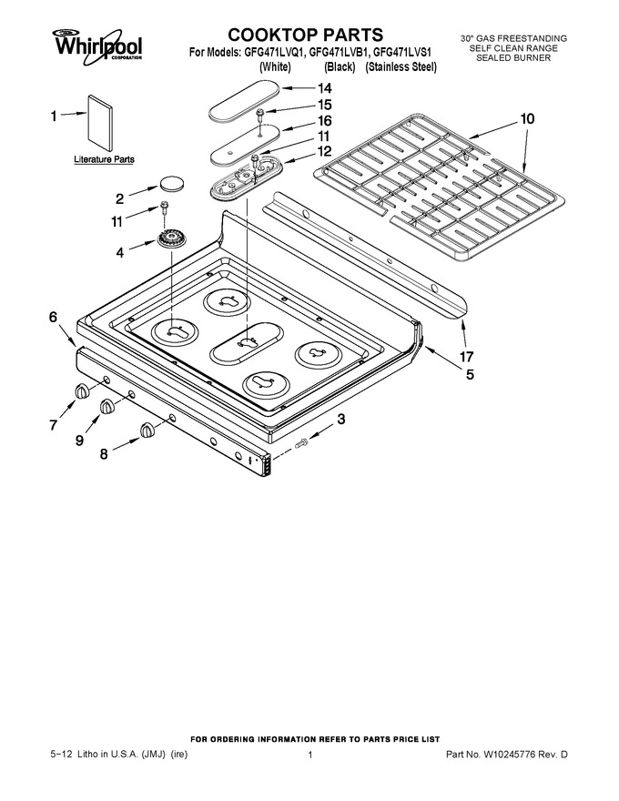 Diagram for GFG471LVQ1