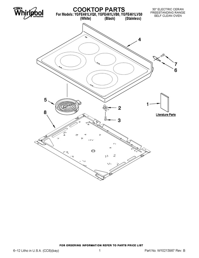 Diagram for YGFE461LVB0