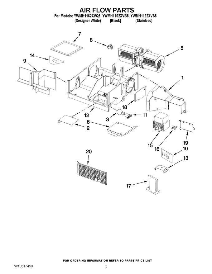 Diagram for YWMH1162XVQ5