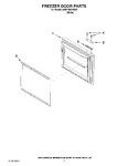 Diagram for 03 - Freezer Door Parts