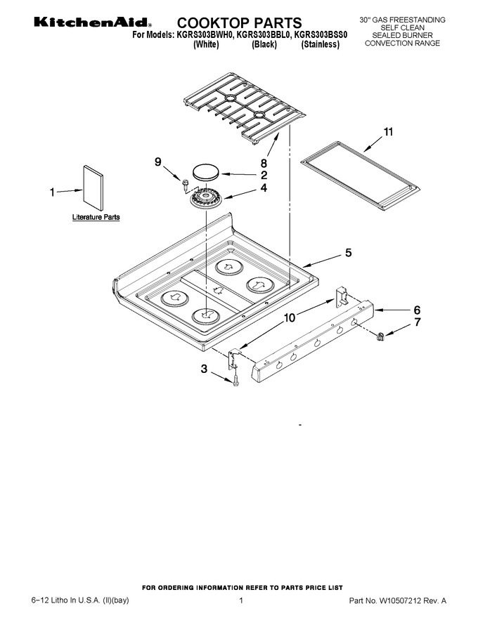 Diagram for KGRS303BBL0