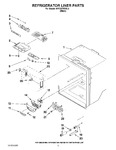 Diagram for 03 - Refrigerator Liner Parts
