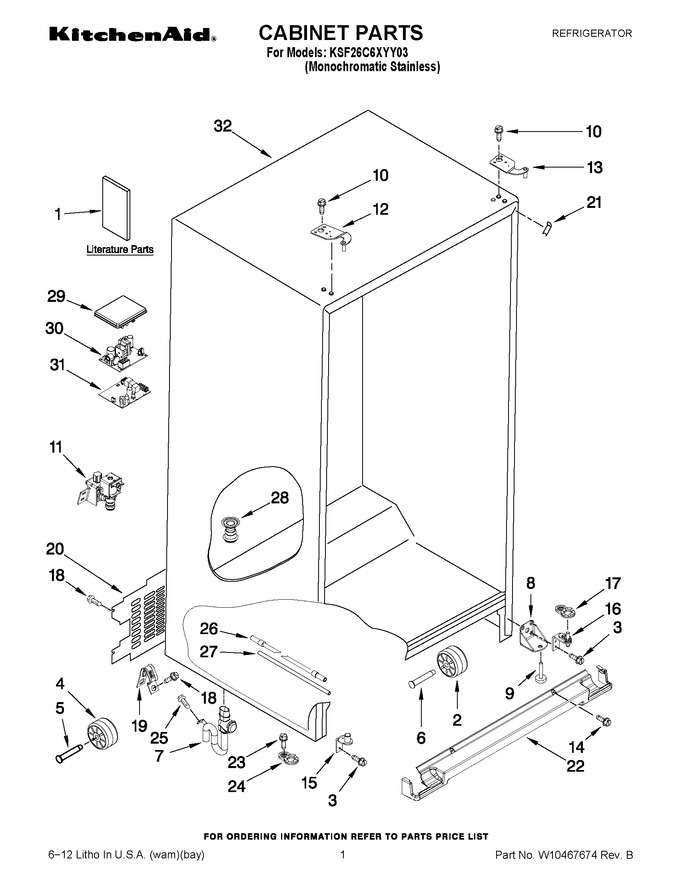 Diagram for KSF26C6XYY03