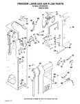 Diagram for 08 - Freezer Liner And Air Flow Parts