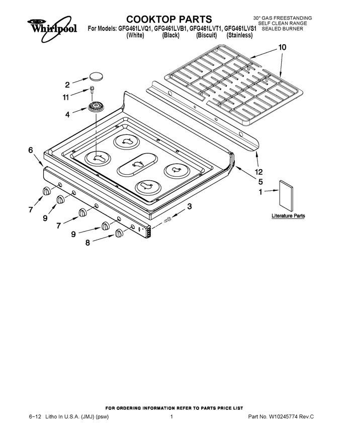 Diagram for GFG461LVT1
