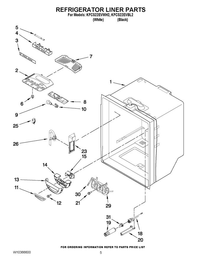 Diagram for KFCS22EVBL2
