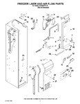 Diagram for 07 - Freezer Liner And Air Flow Parts