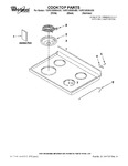 Diagram for 01 - Cooktop Parts