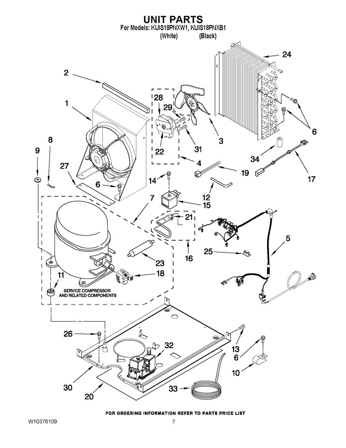 Diagram for KUIS18PNXW1