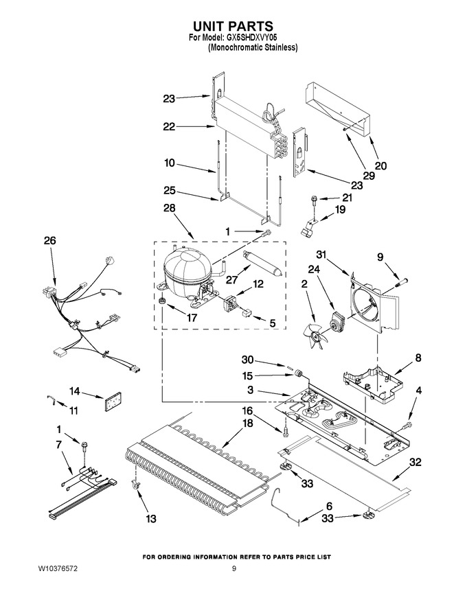 Diagram for GX5SHDXVY05