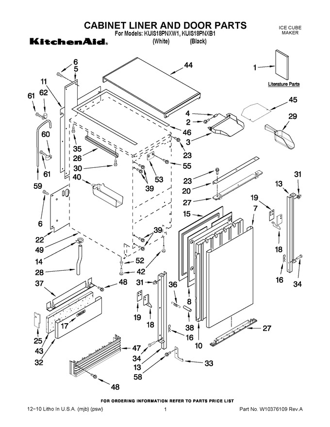 Diagram for KUIS18PNXW1