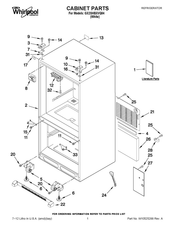 Diagram for GX2SHBXVQ04