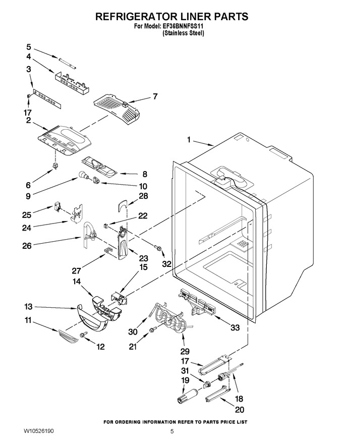 Diagram for EF36BNNFSS11