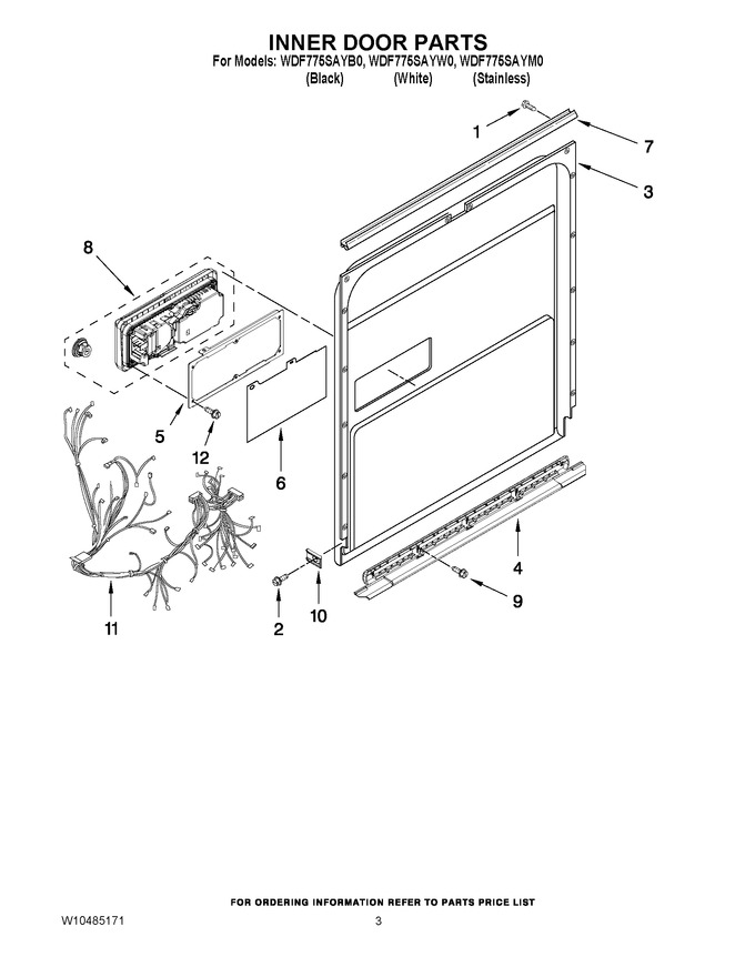 Diagram for WDF775SAYM0