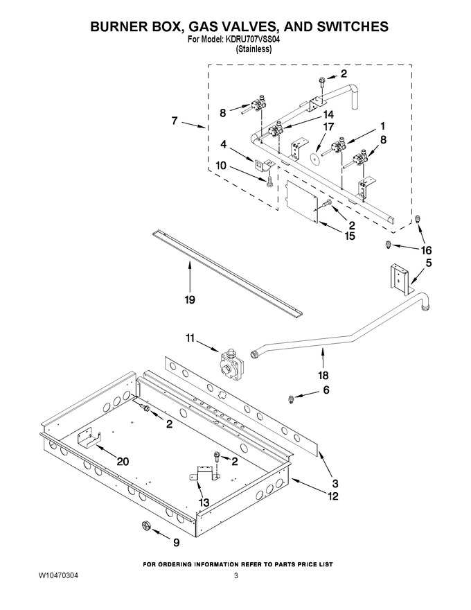 Diagram for KDRU707VSS04