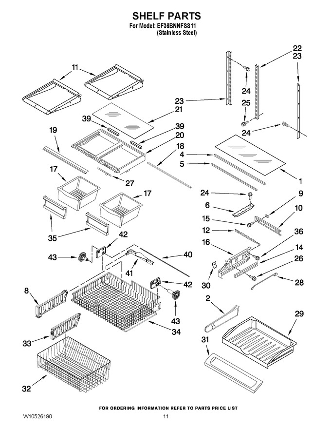 Diagram for EF36BNNFSS11
