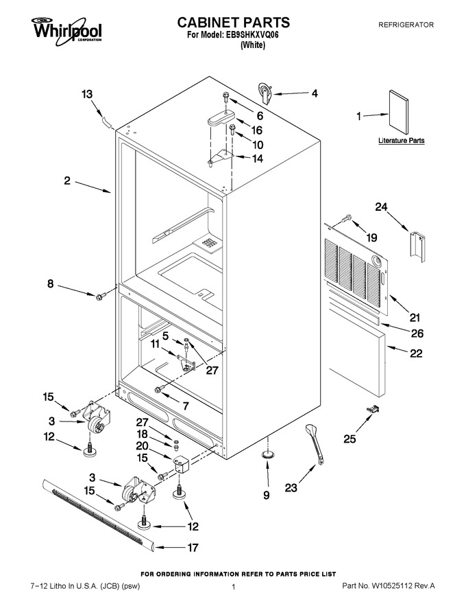Diagram for EB9SHKXVQ06