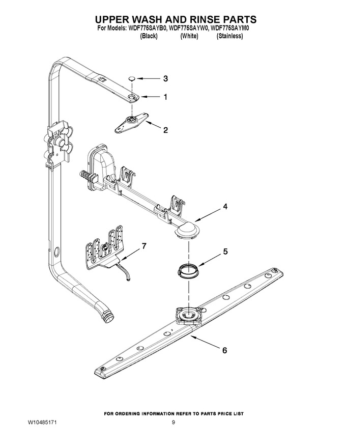 Diagram for WDF775SAYM0