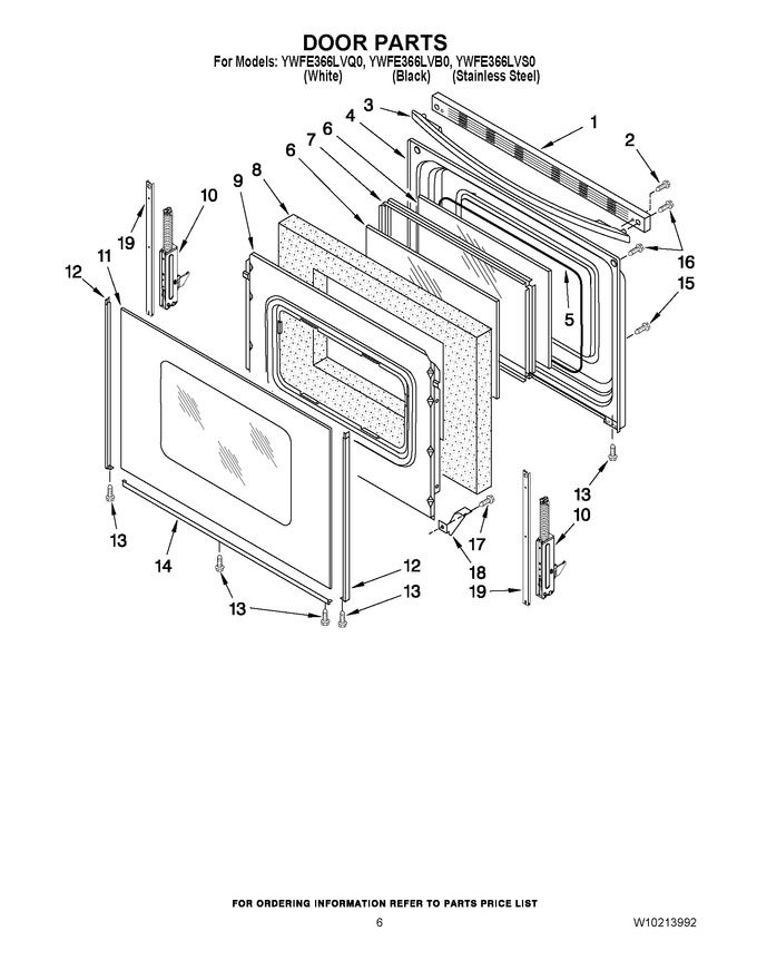 Diagram for YWFE366LVB0