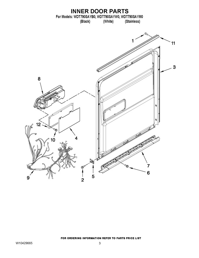 Diagram for WDT790SAYB0