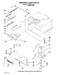 Diagram for 02 - Freezer Liner Parts