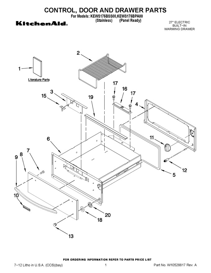 Diagram for KEWS175BPA00