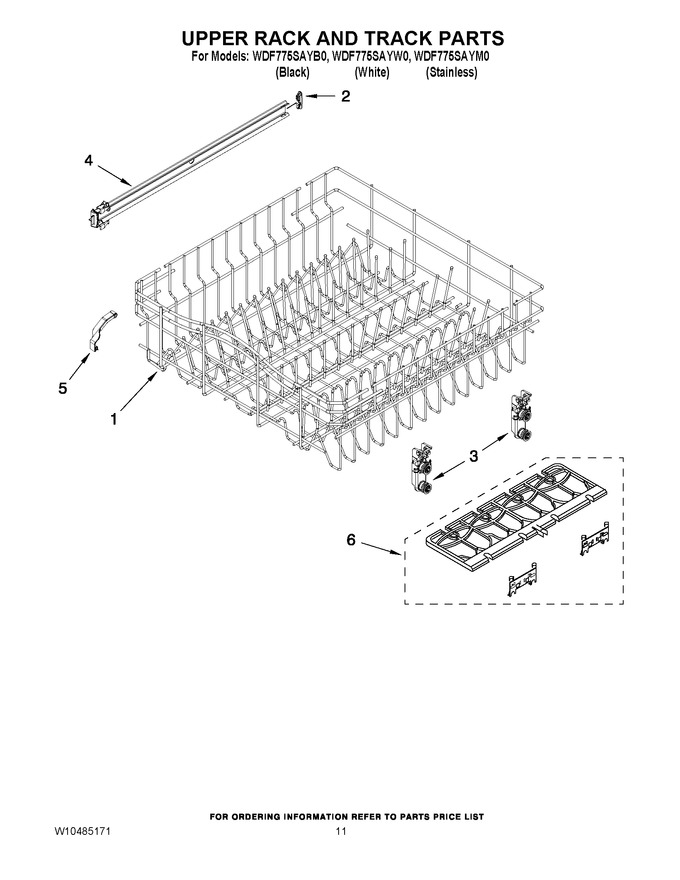 Diagram for WDF775SAYM0
