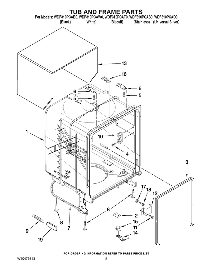 Diagram for WDF310PCAD0