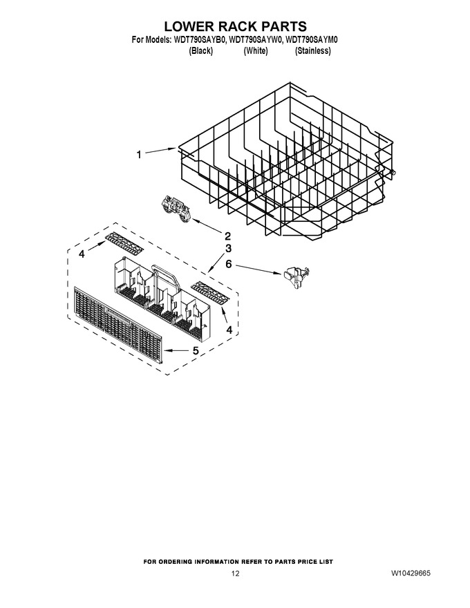 Diagram for WDT790SAYB0