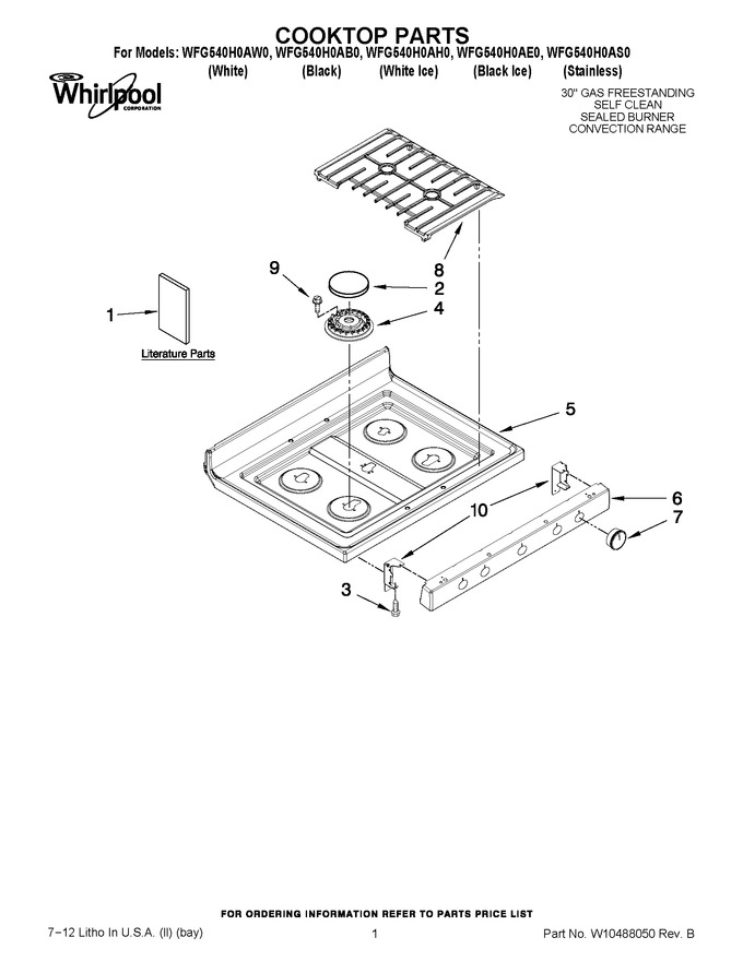 Diagram for WFG540H0AW0