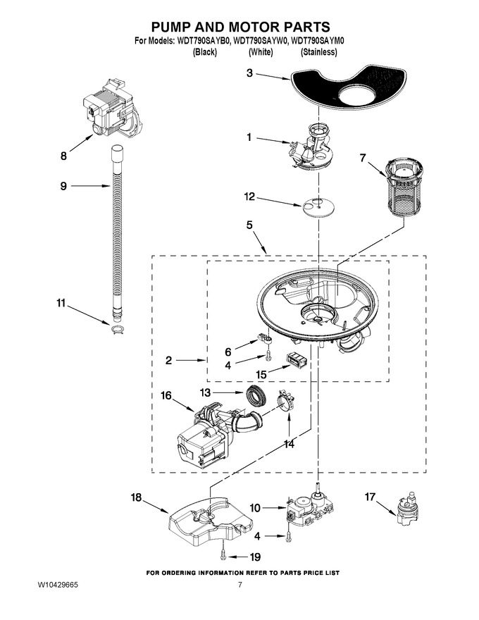 Diagram for WDT790SAYB0