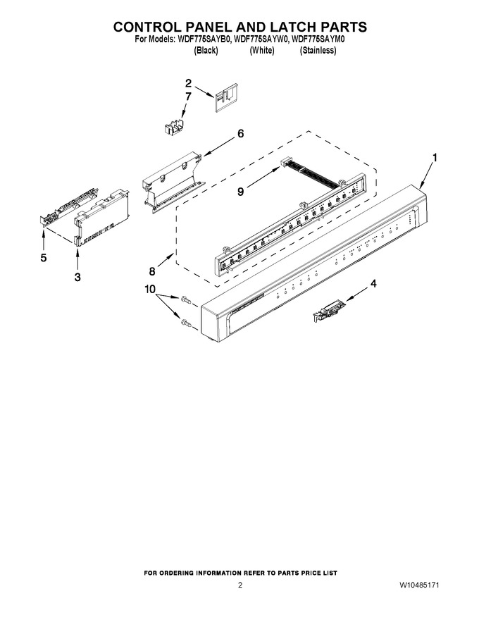 Diagram for WDF775SAYW0