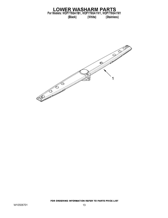 Diagram for WDF775SAYM1