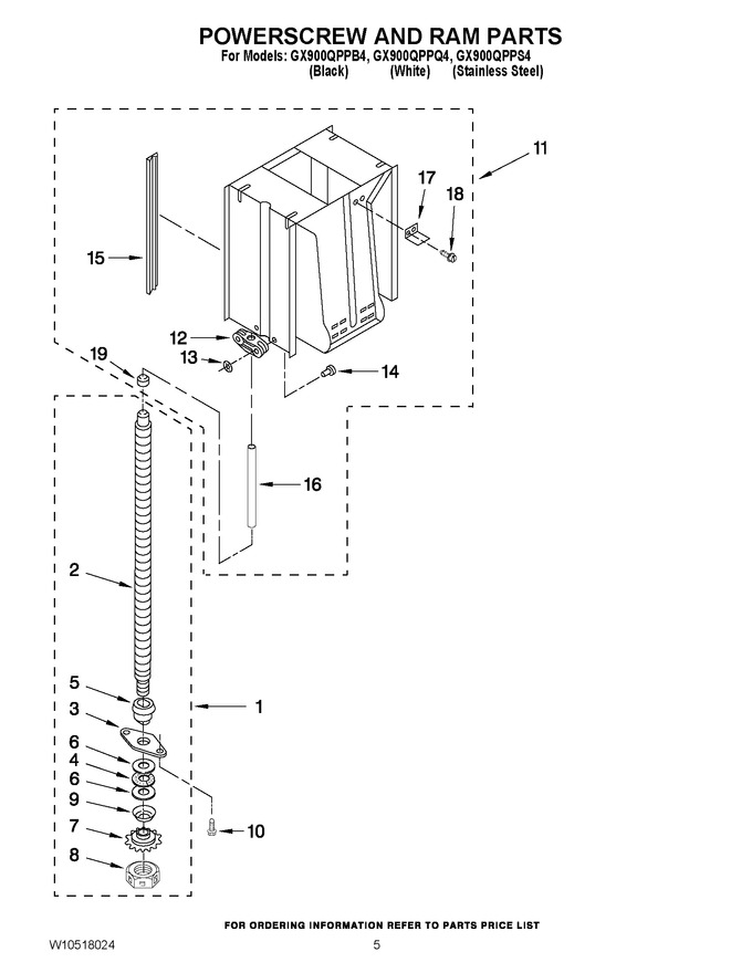 Diagram for GX900QPPB4