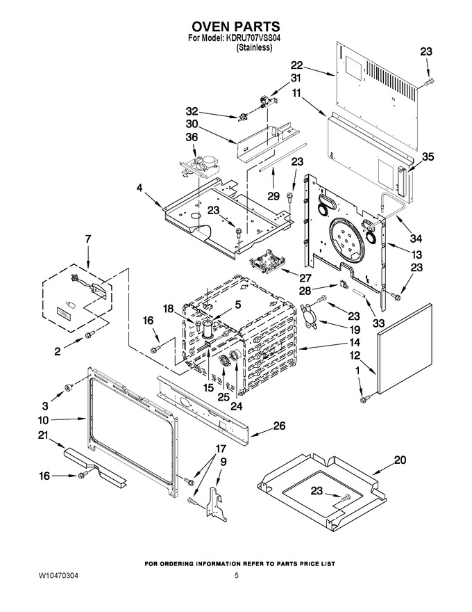 Diagram for KDRU707VSS04