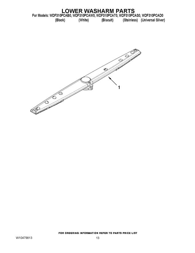 Diagram for WDF310PCAD0