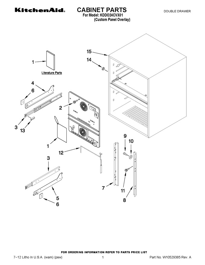Diagram for KDDO24CVX01