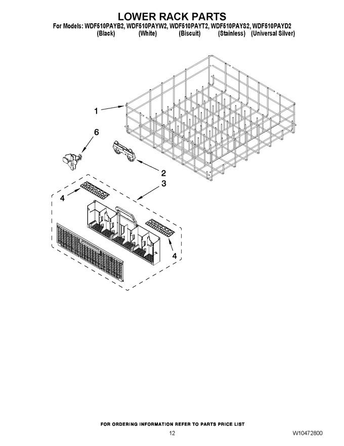 Diagram for WDF510PAYD2