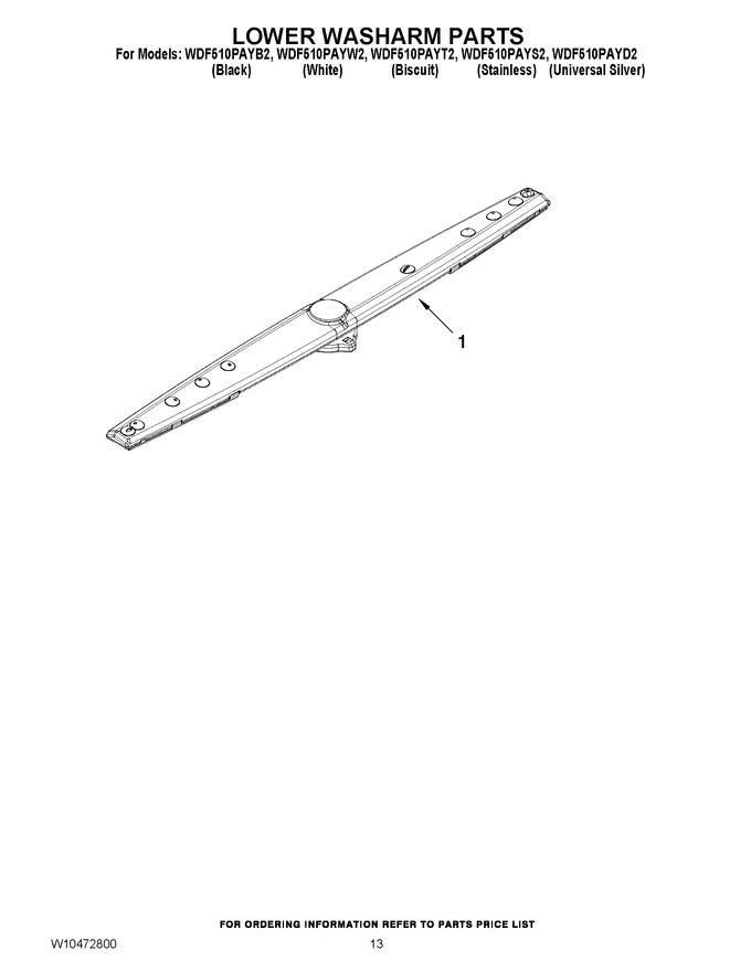 Diagram for WDF510PAYD2