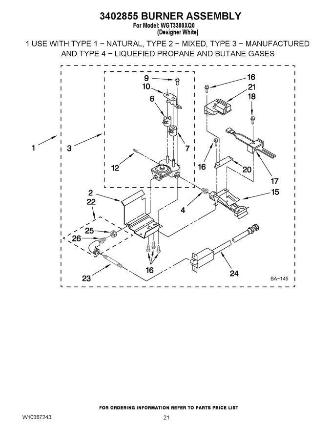 Diagram for WGT3300XQ0