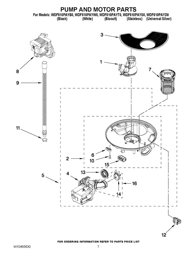 Diagram for WDF510PAYD0