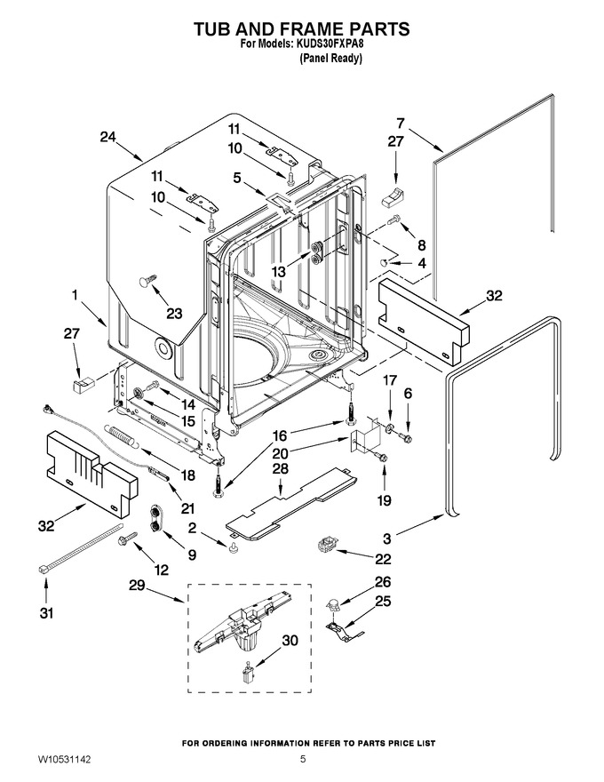 Diagram for KUDS30FXPA8
