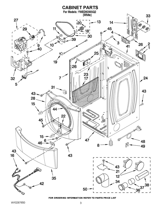 Diagram for YWED9200SQ2