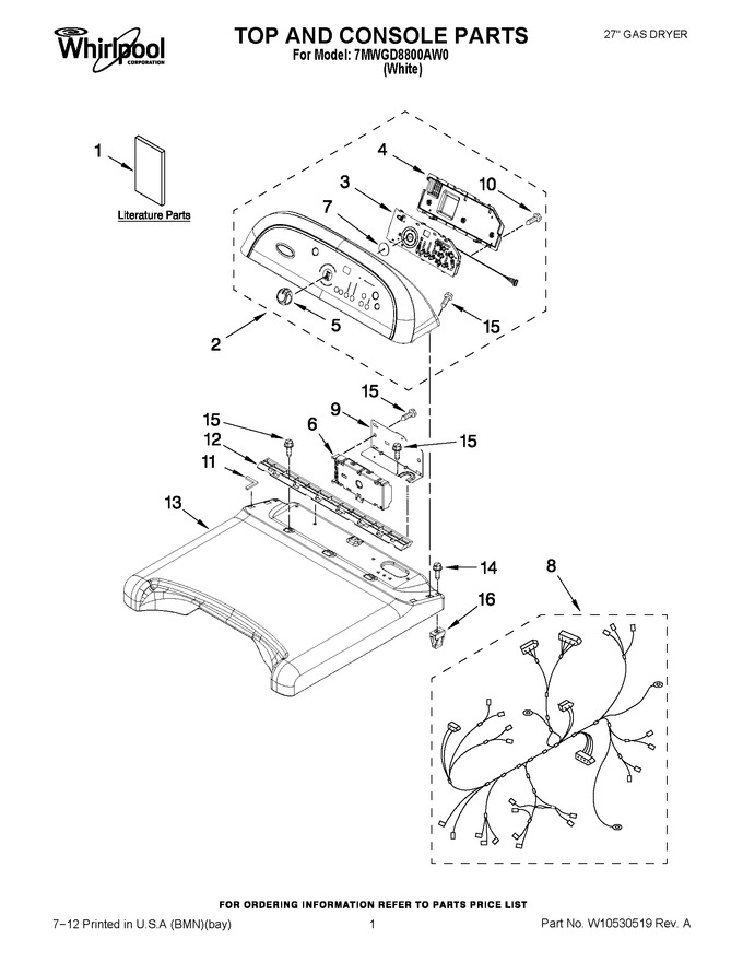 Diagram for 7MWGD8800AW0