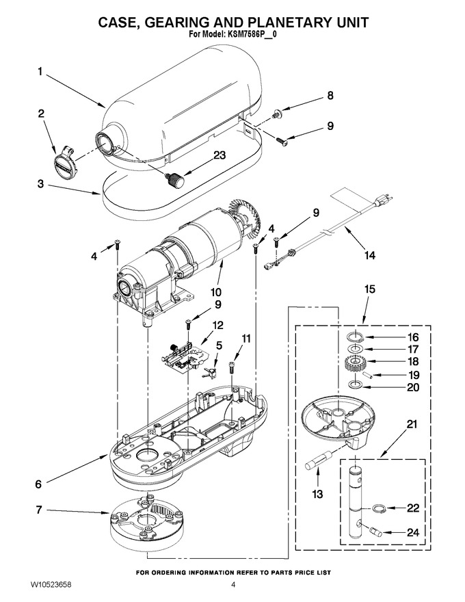 Diagram for KSM7586PCA0